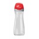 Maped 871703 bidón de agua Uso diario 580 ml Rojo, Transparente